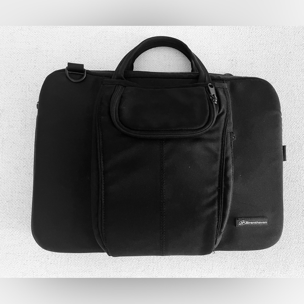 Brenthaven Black Computer Bag.